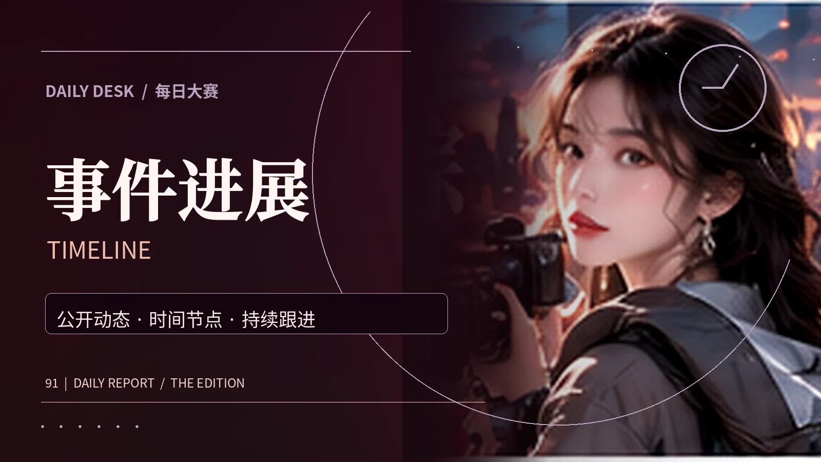 话题纪事资讯专题视觉